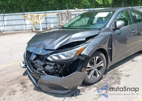 2022 Nissan Sentra Sv Xtronic Cvt from USA, damaged, VIN 3N1AB8CV6NY217671
